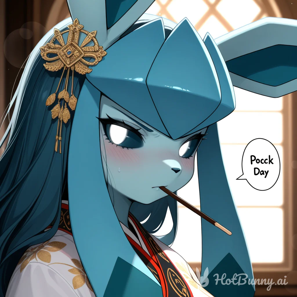 Pocky kiss challenge Nephtys...