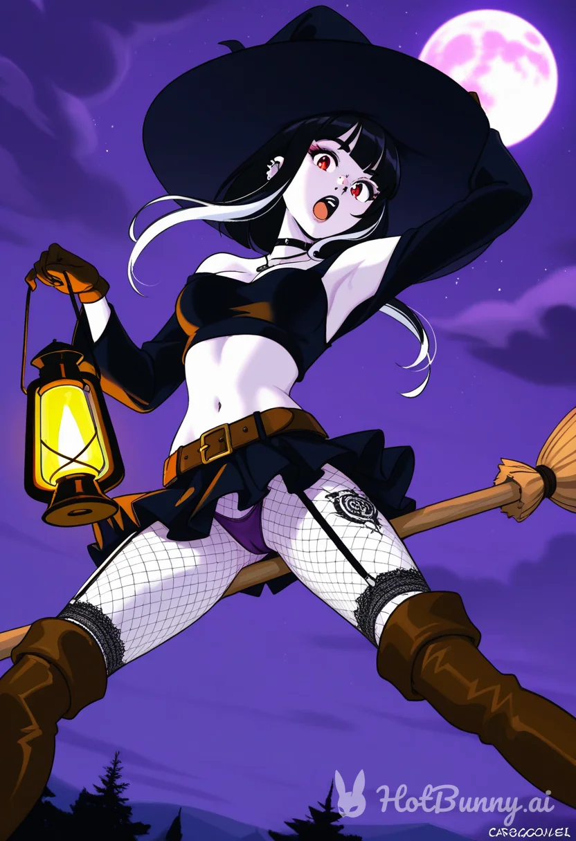 Lingerie Witch Ai Hentai
