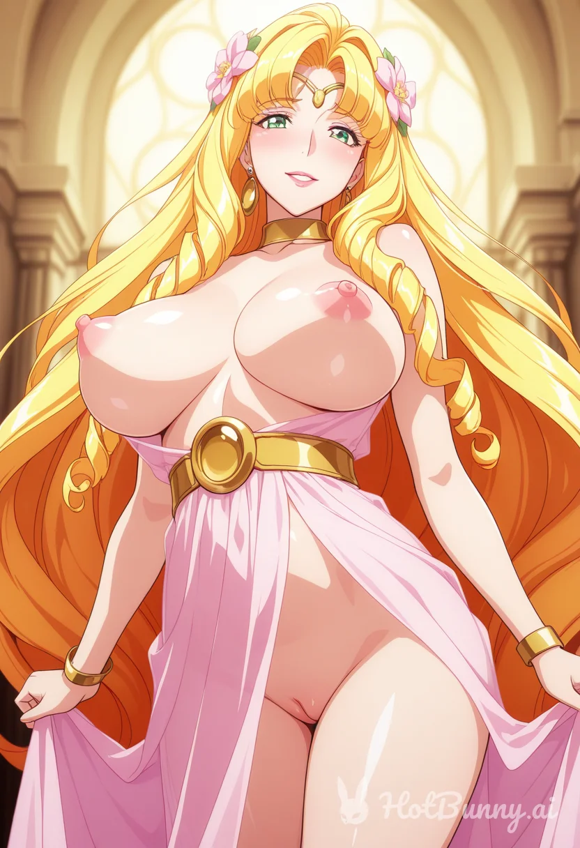 Huge Tits Blonde Ai Hentai