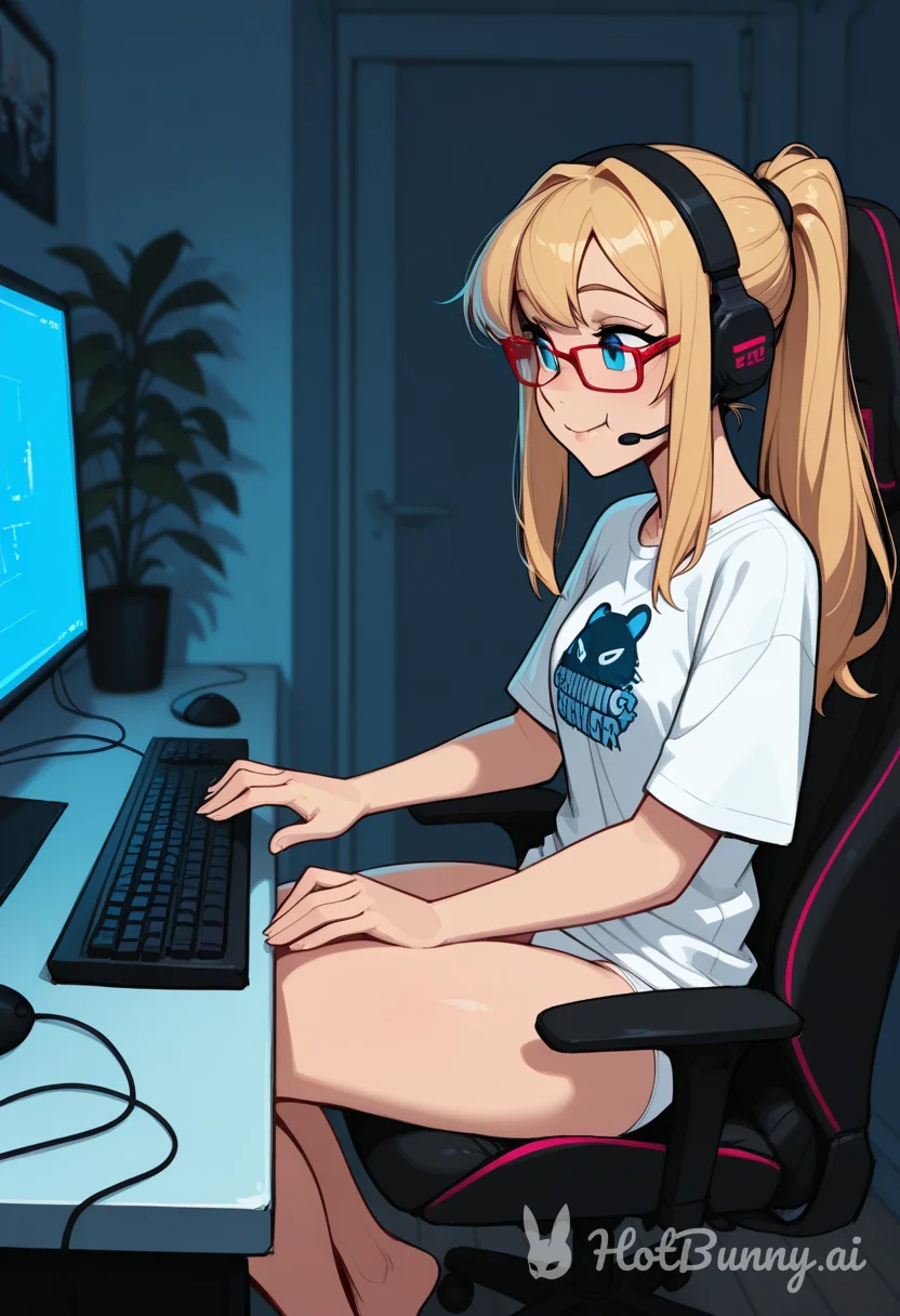 Blonde Ai Hentai