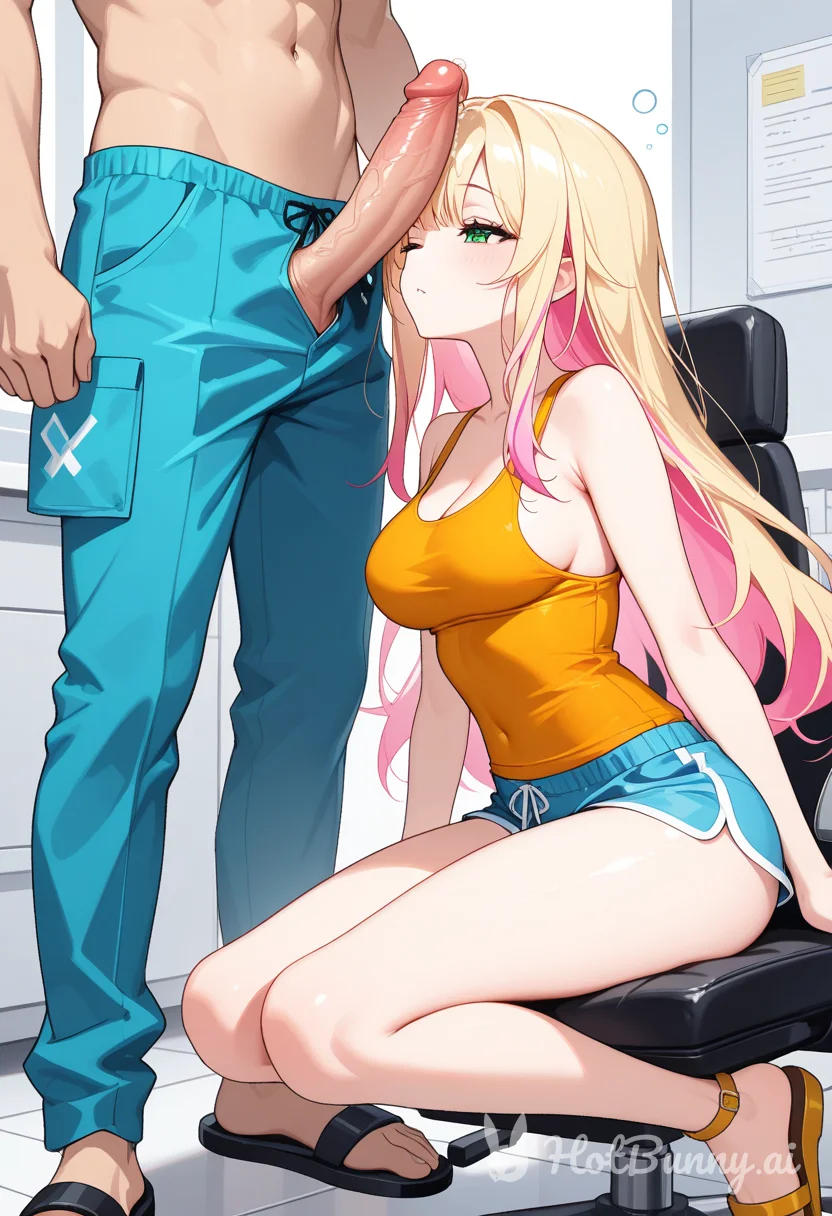 Vtuber Blonde Ai Hentai