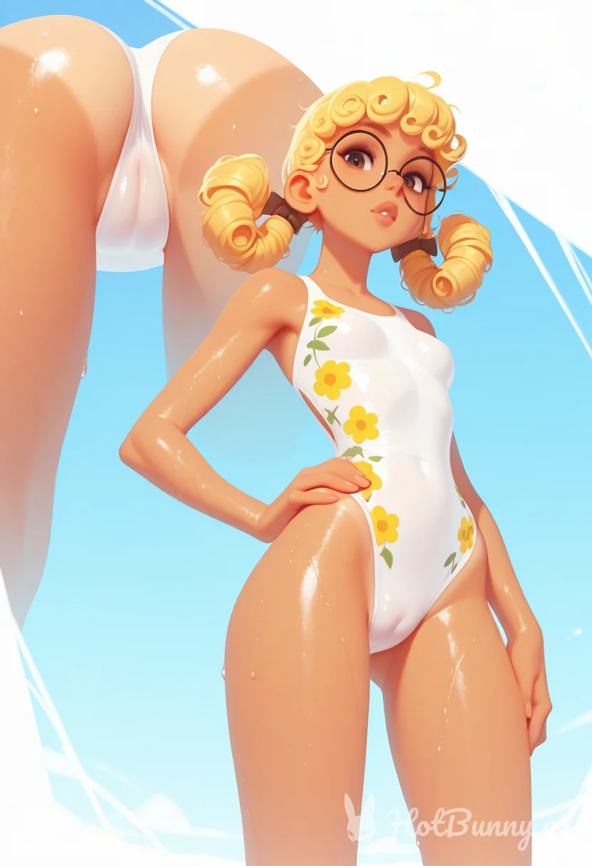 Swimsuit Blonde Ai Hentai
