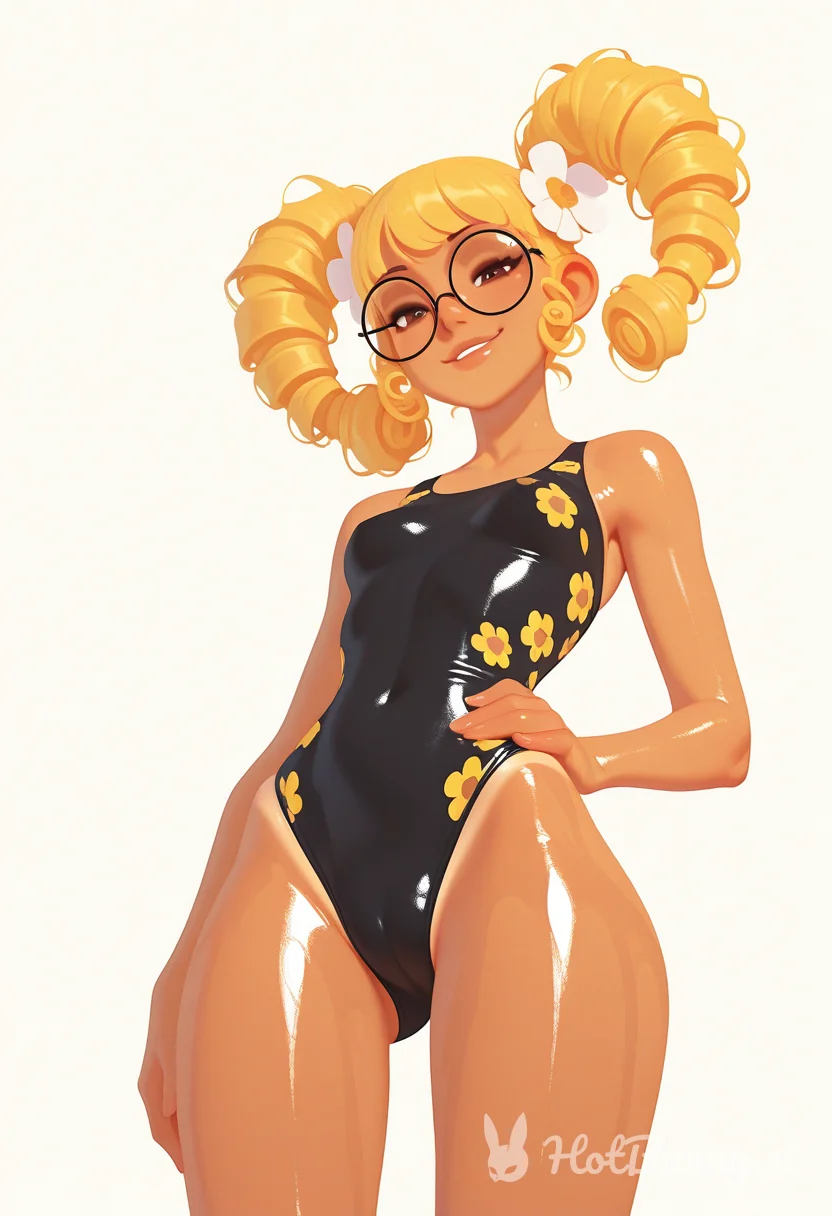 Swimsuit Blonde Ai Hentai