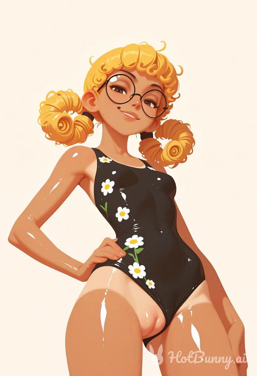 Swimsuit Blonde Ai Hentai