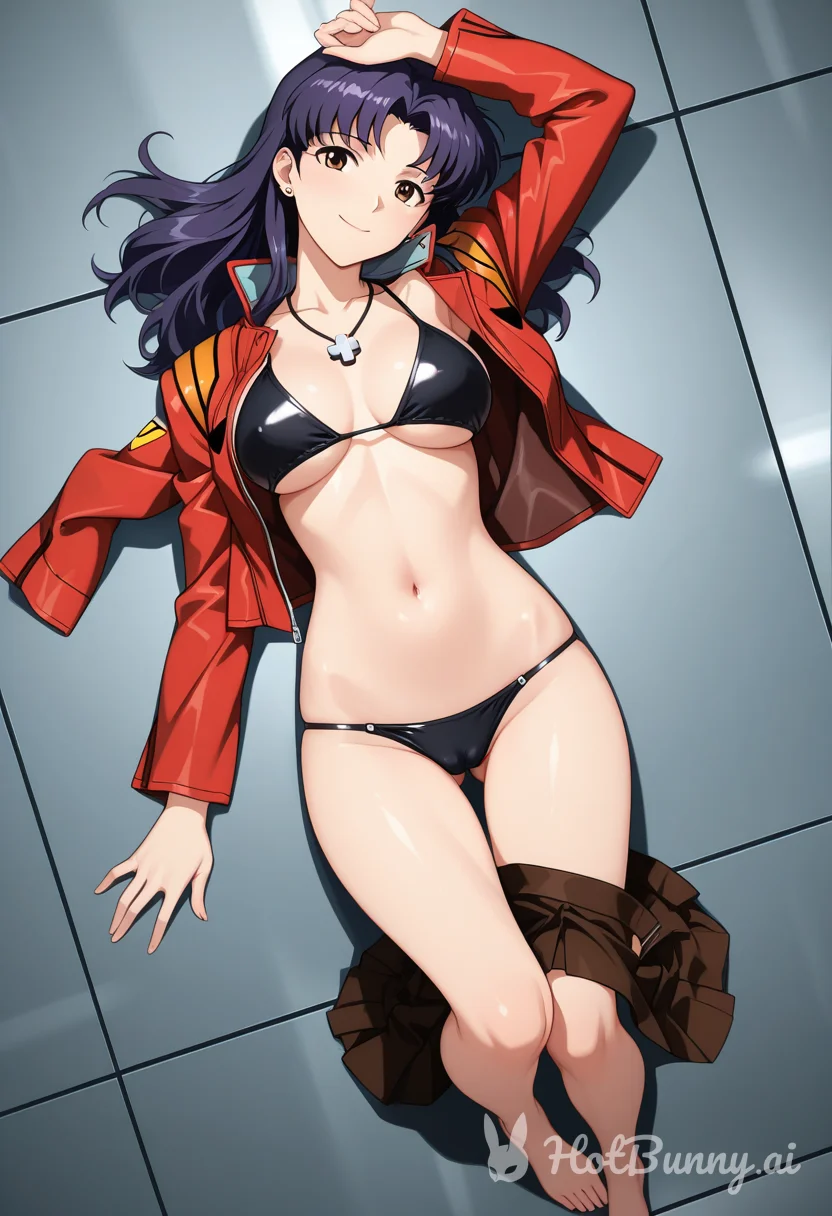 Katsuragi Misato from Evangelion Ai Hentai
