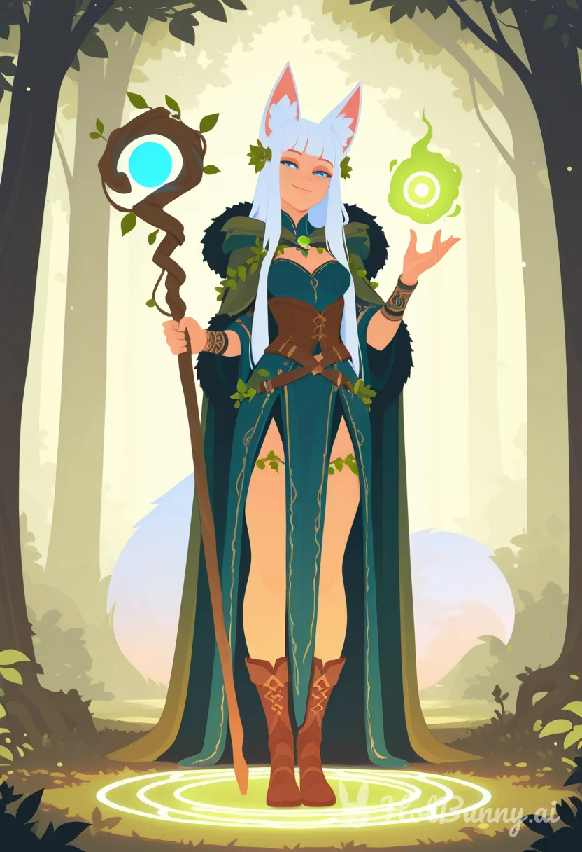 Lucilla will be a druidess 