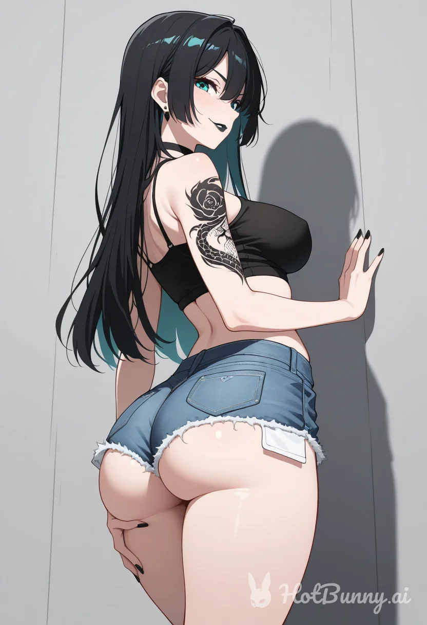 Big Ass Goth Ai Hentai