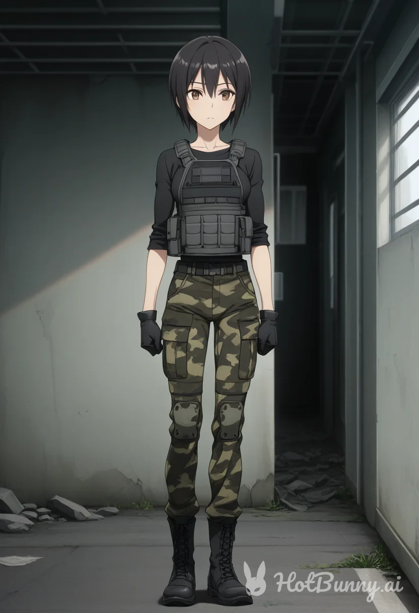 She is on duty hunting androids