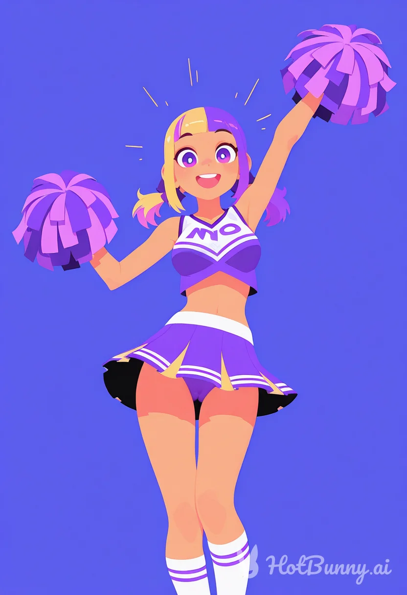 Blonde Cheerleader Ai Hentai