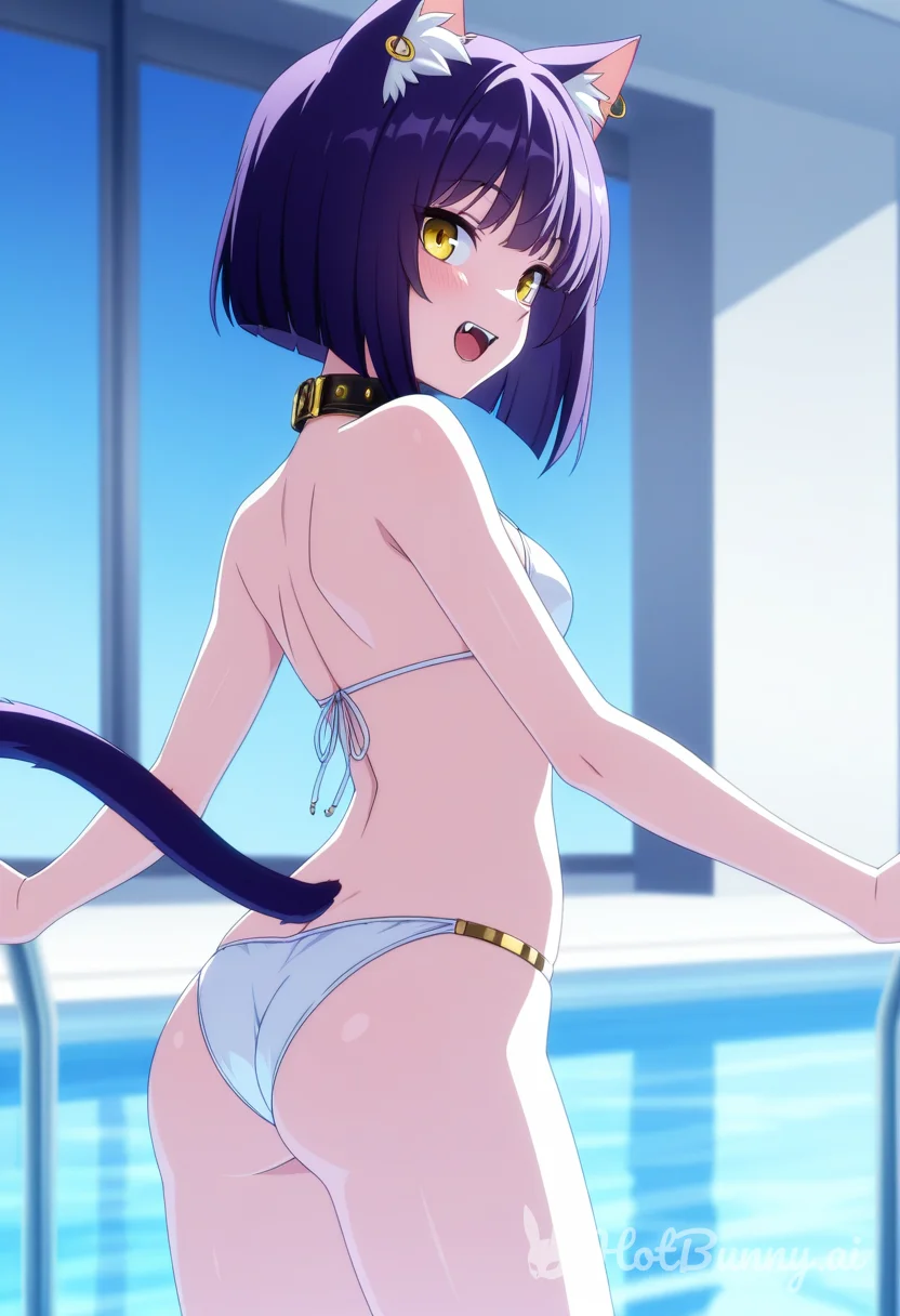 Cat Girl Swimsuit Ai Hentai