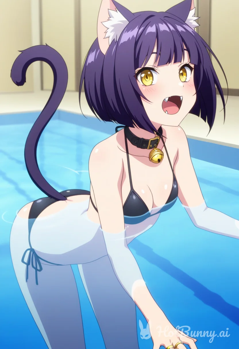 Cat Girl Swimsuit Ai Hentai