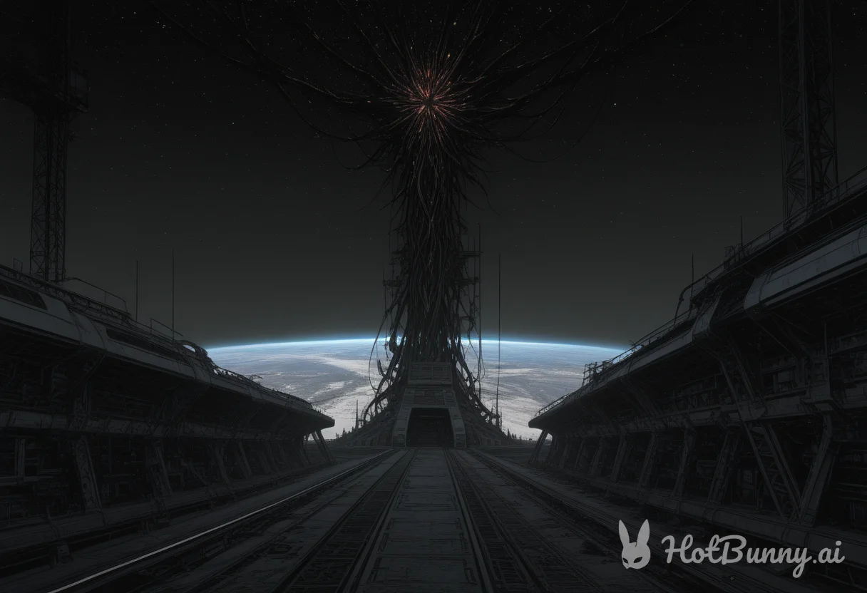 silent horror in space...