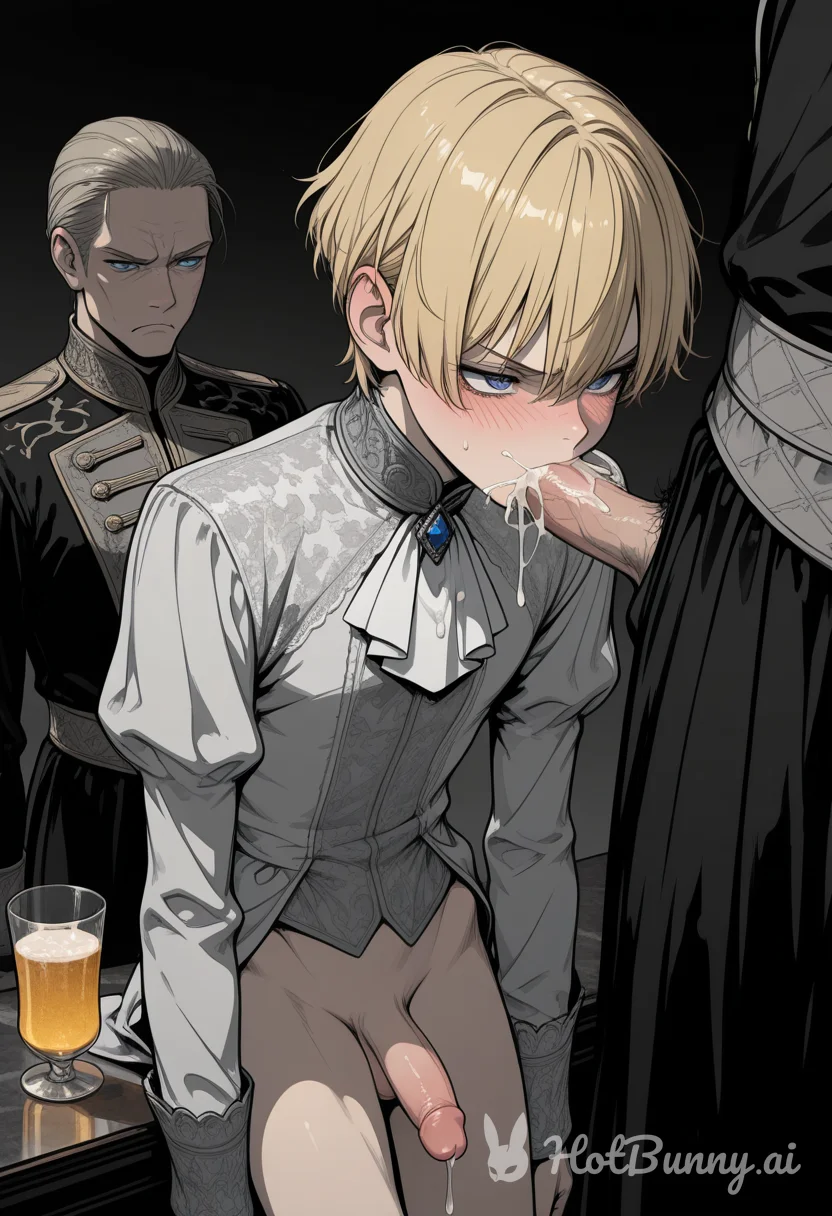 Blowjob Blonde Ai Hentai