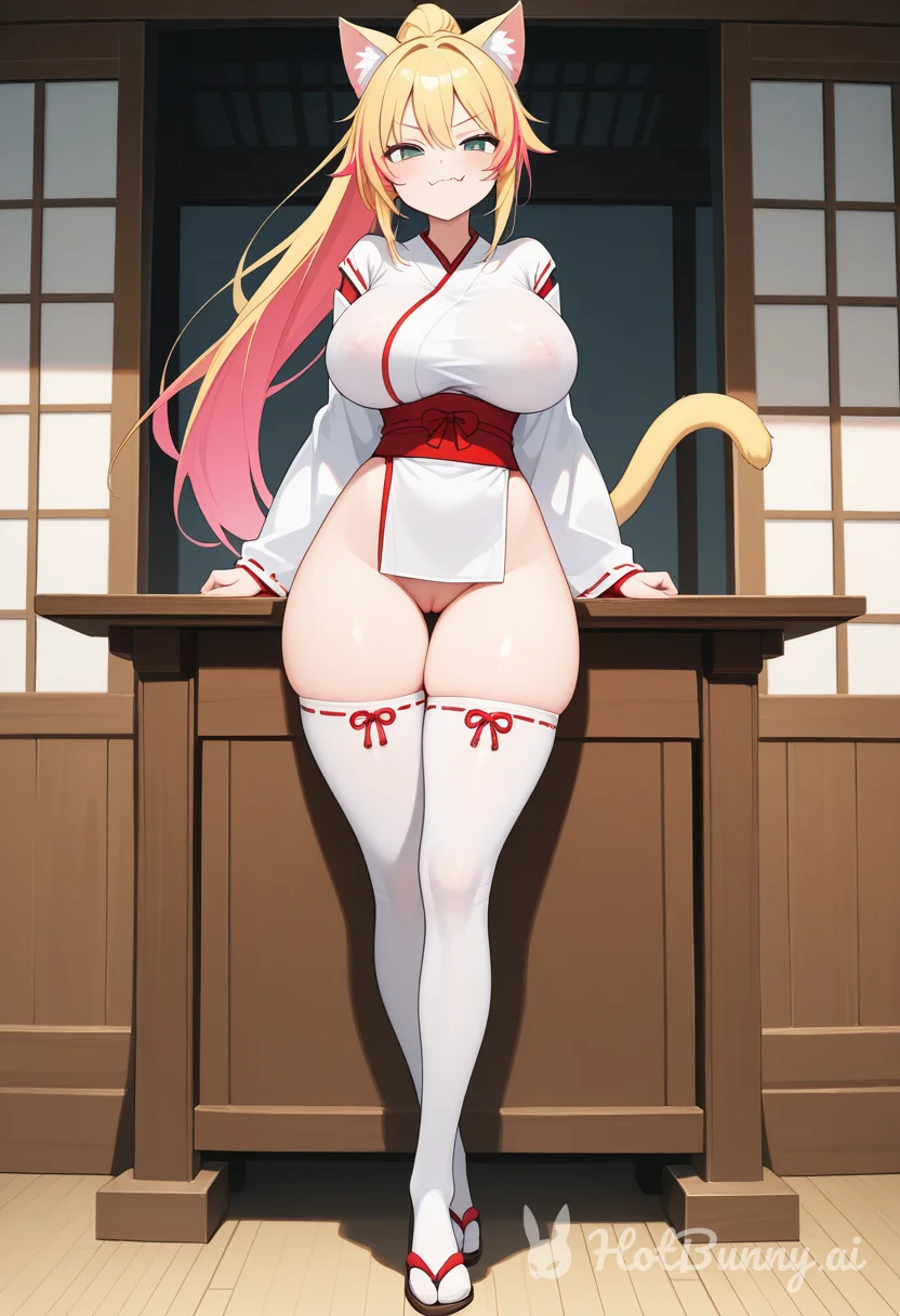 Cat Girl Blonde Ai Hentai
