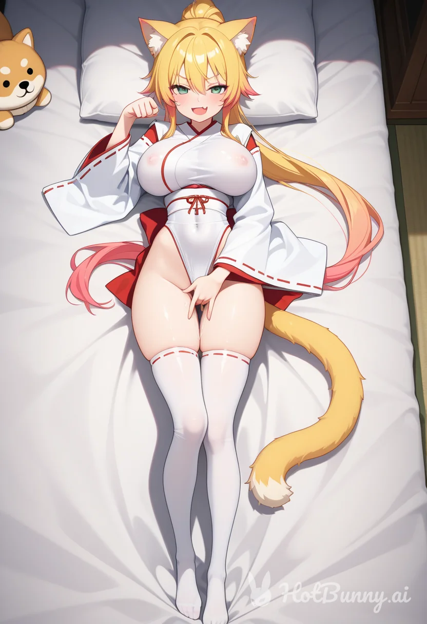 Cat Girl Dog Blonde Ai Hentai