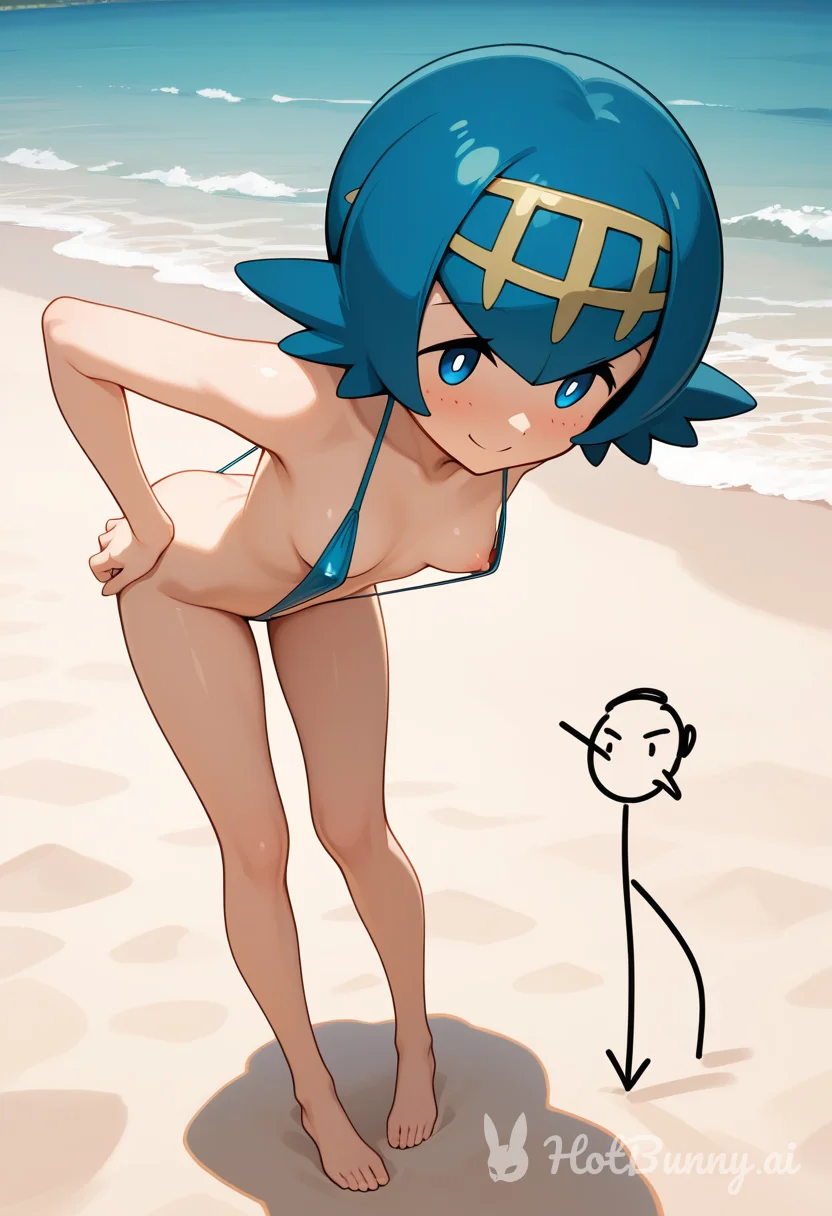 Doodle Sensei from Blue Archive Ai Hentai