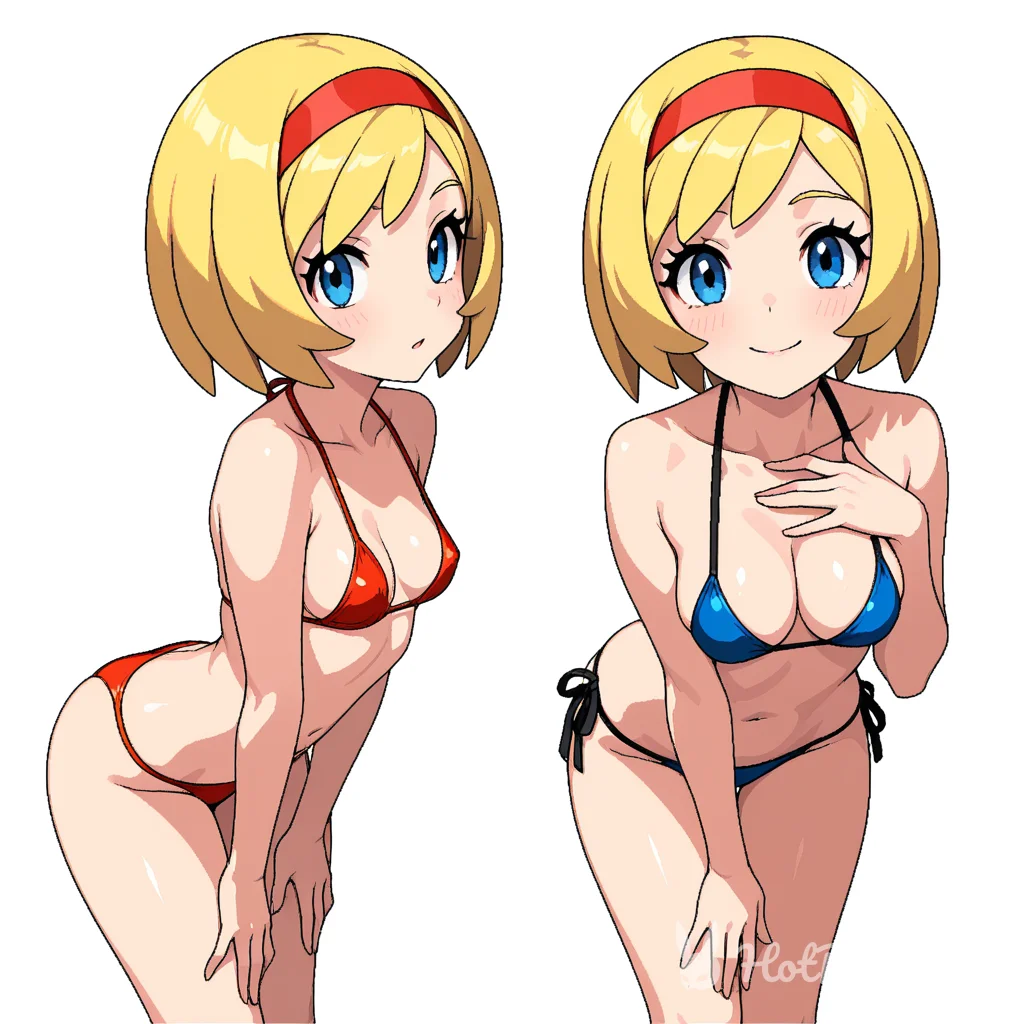 Irida from Pokemon Ai Hentai