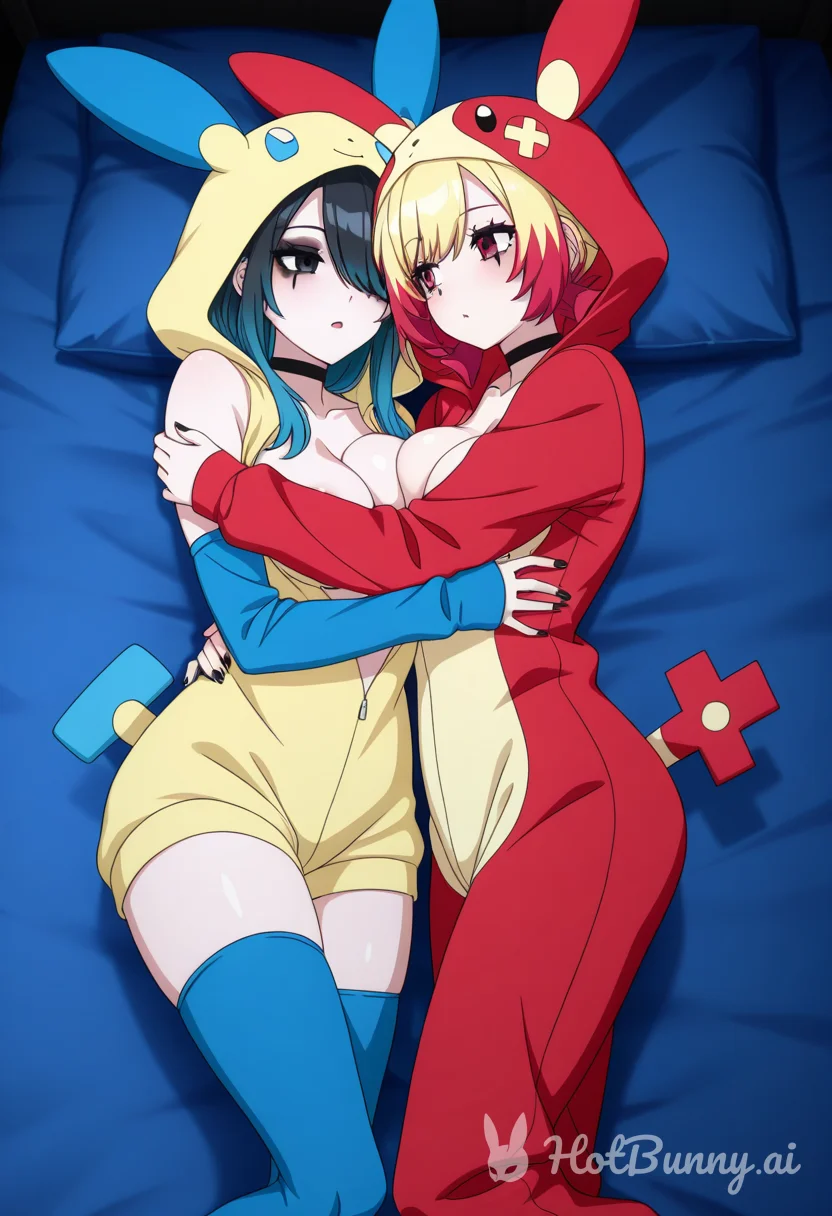 Lesbian Blonde Ai Hentai