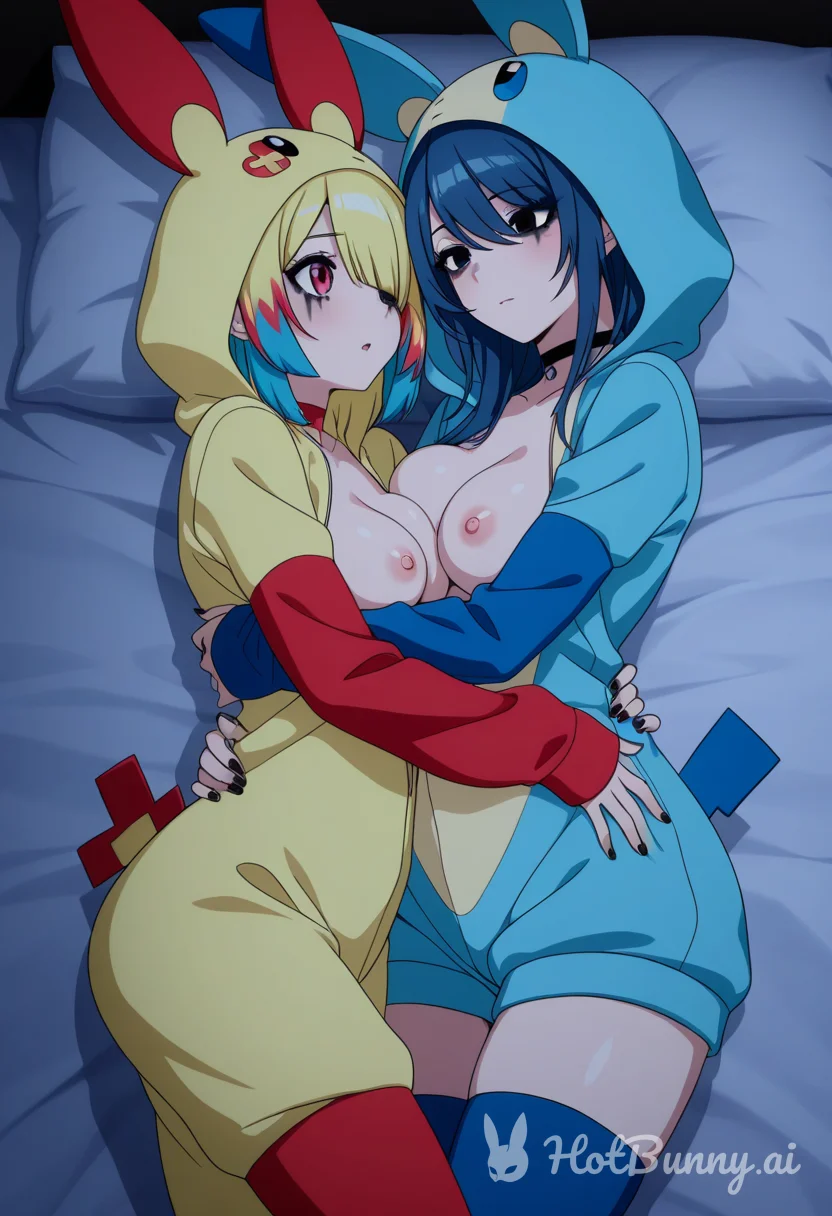 Lesbian Blonde Ai Hentai