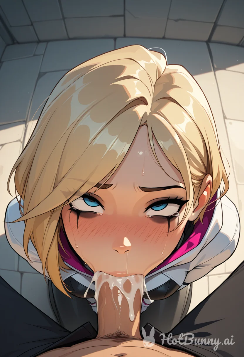 Gwen Stacy and Spider-gwen Blowjob Ai Hentai