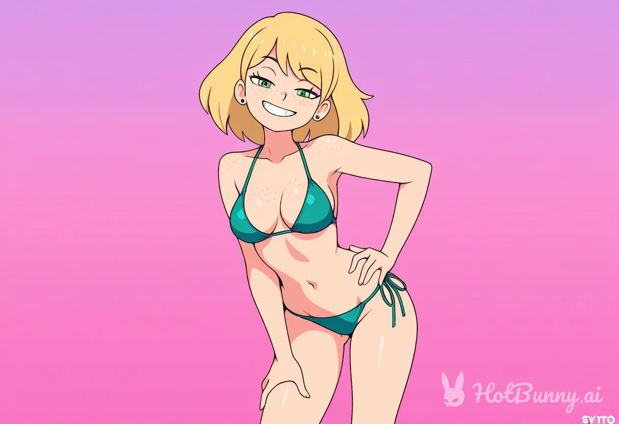 Swimsuit Blonde Ai Hentai