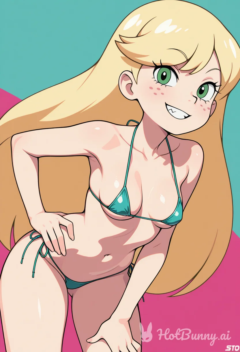 Swimsuit Blonde Ai Hentai