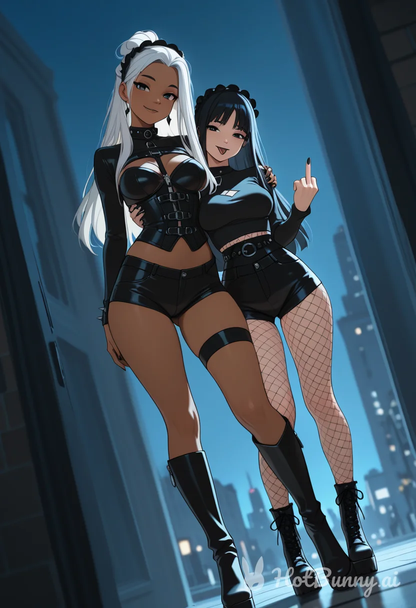 Your 2 slutty step daughters