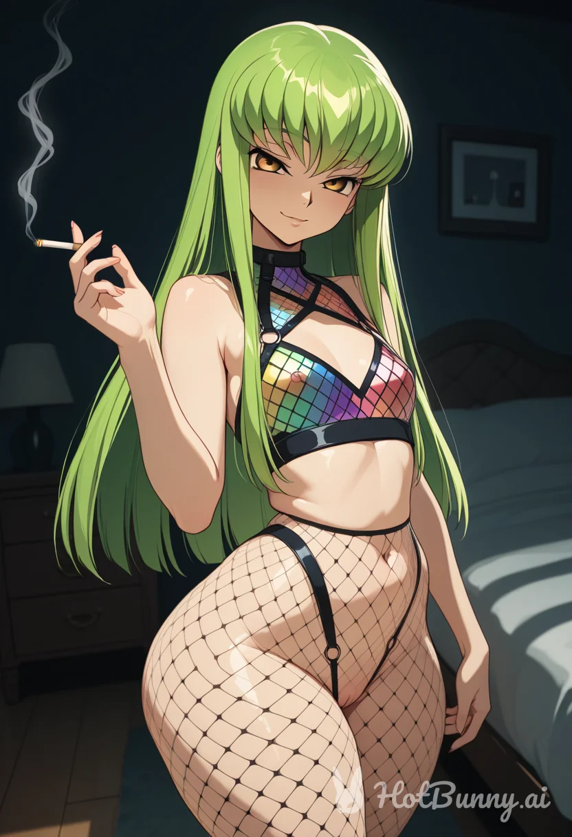 C.c. from Code Geass Ai Hentai