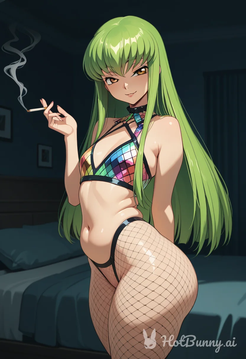 C.c. from Code Geass Ai Hentai
