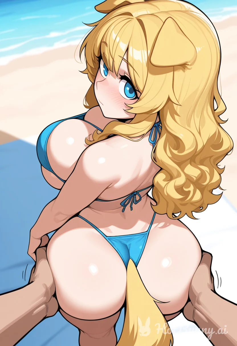 Dog Girl Chikan Swimsuit Ai Hentai