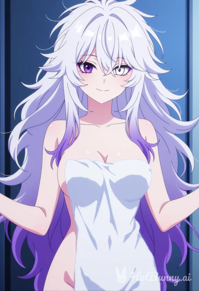 Raye after shower 
