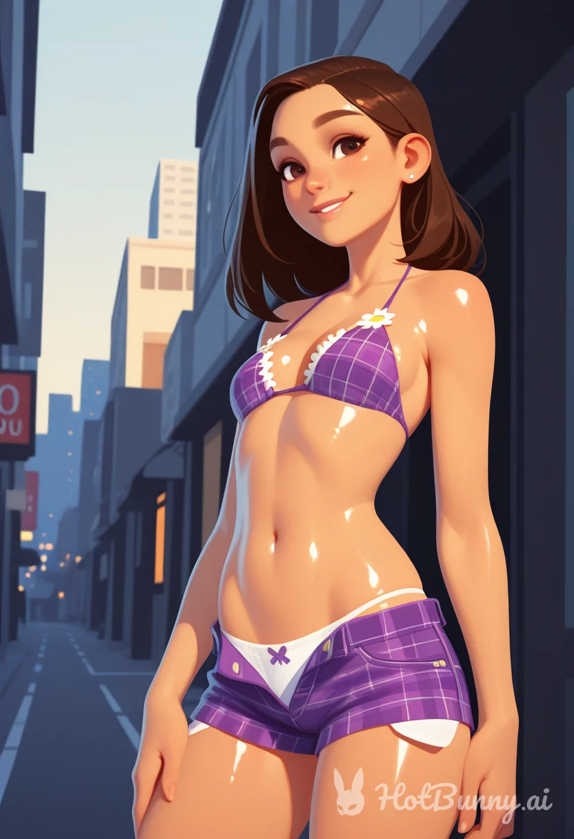 Ebony Swimsuit Ai Hentai