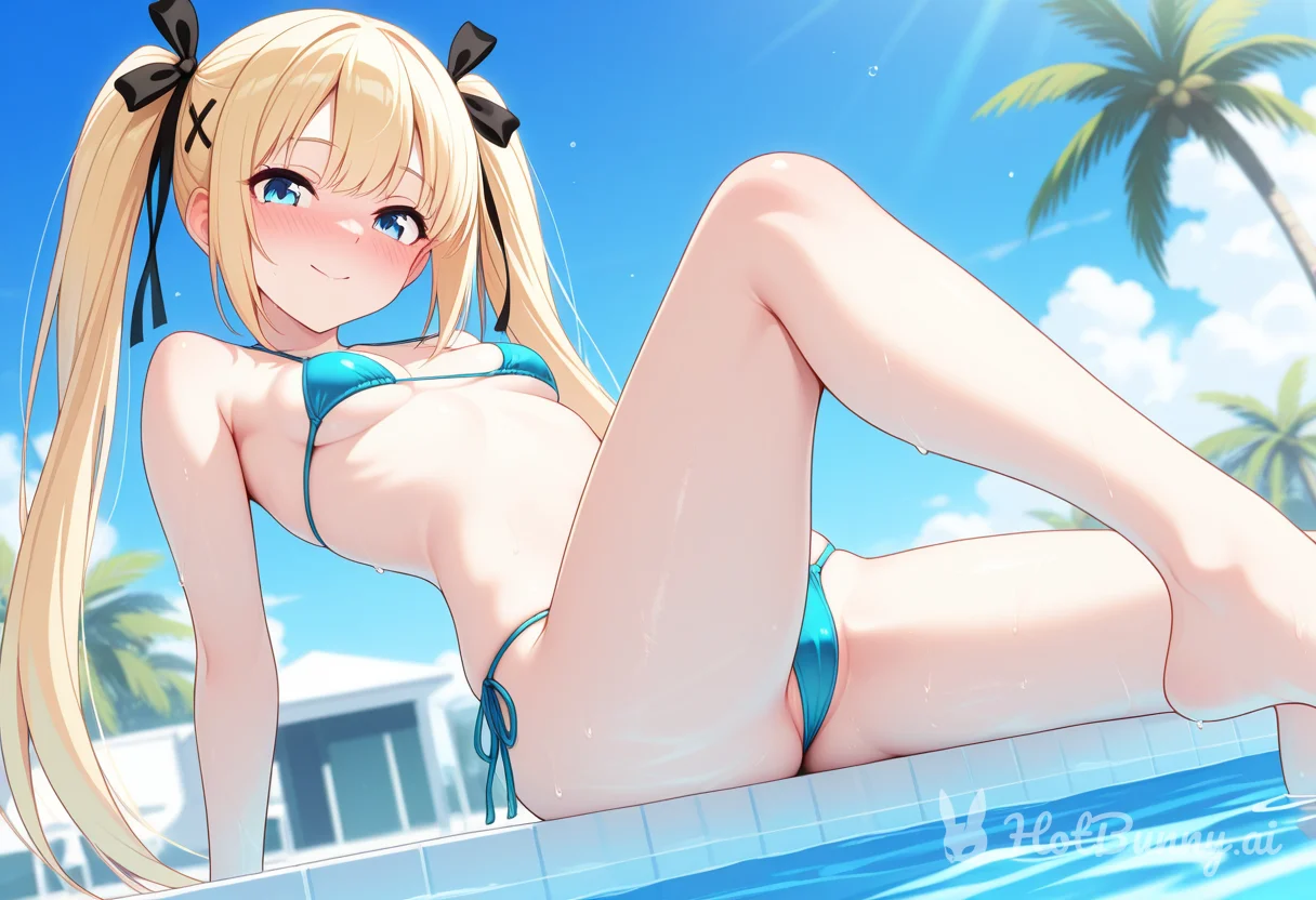 Marie Rose from Dead Or Alive Ai Hentai