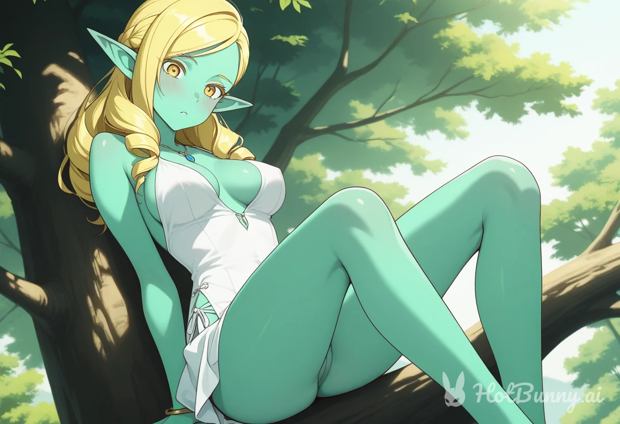 Elf Blonde Ai Hentai