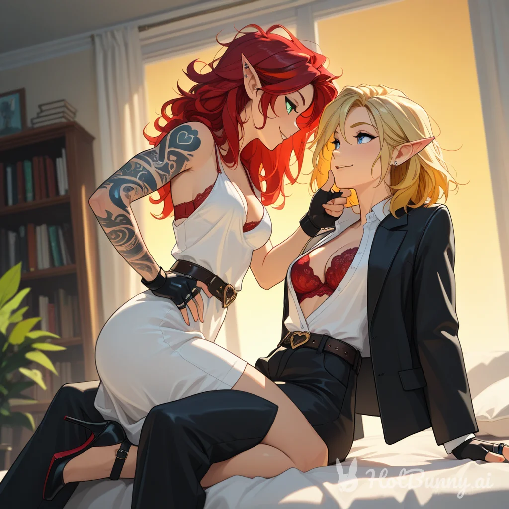 Elf Gender Swap Blonde Ai Hentai