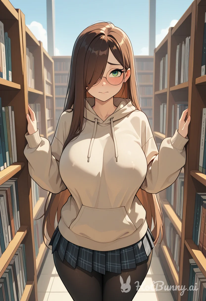 Shy girl