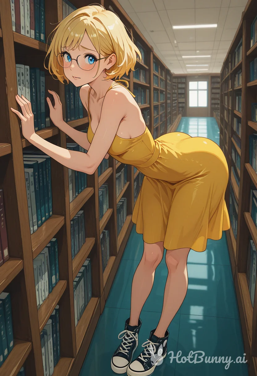 Alice back in the library 