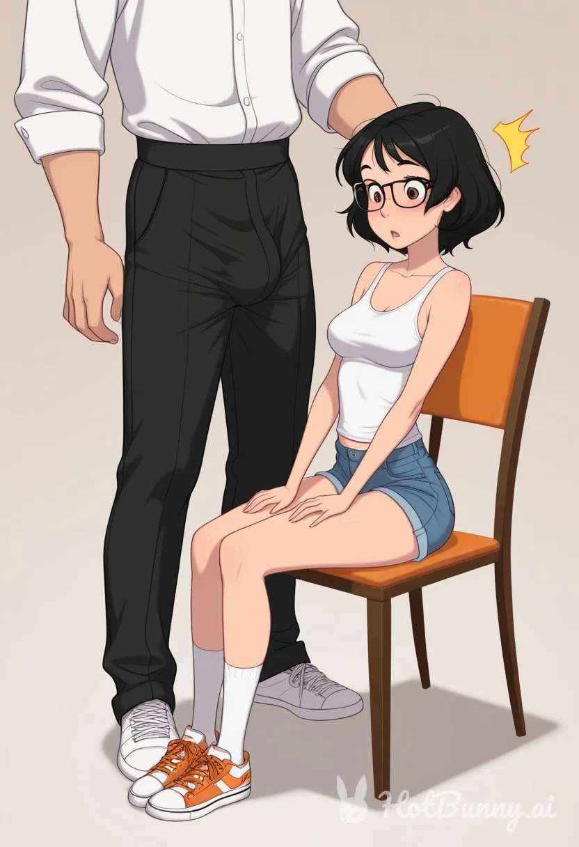 She comes to the cafe because of the “service”