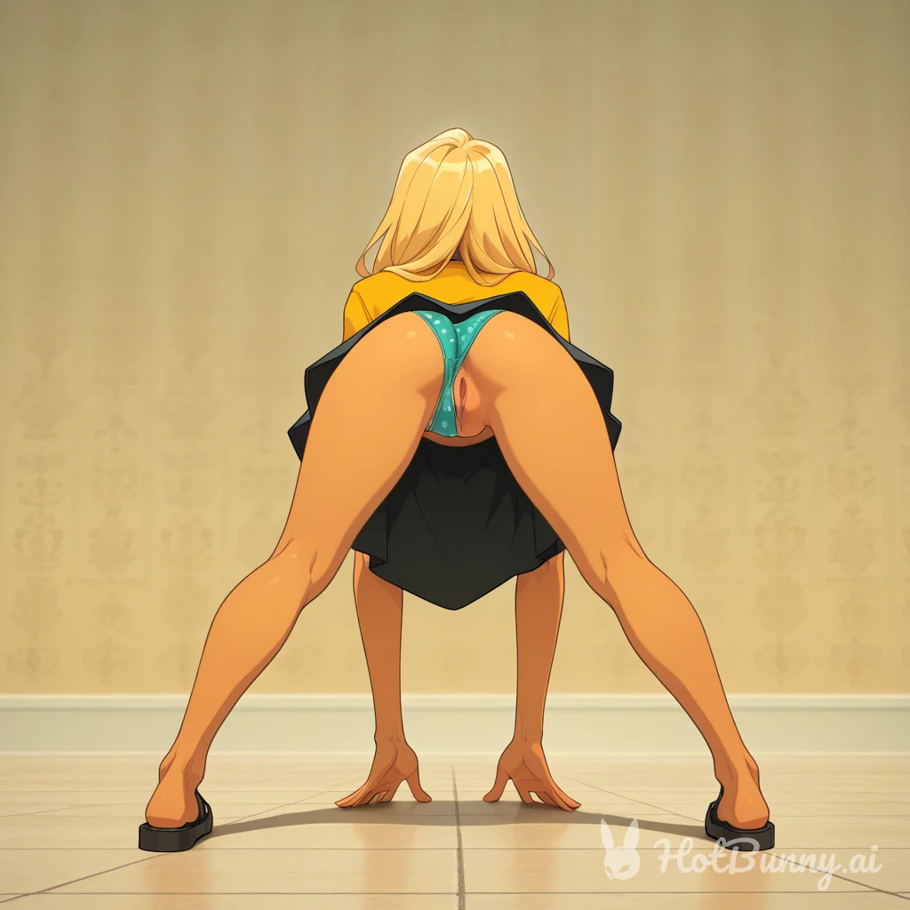 Ebony Blonde Ai Hentai