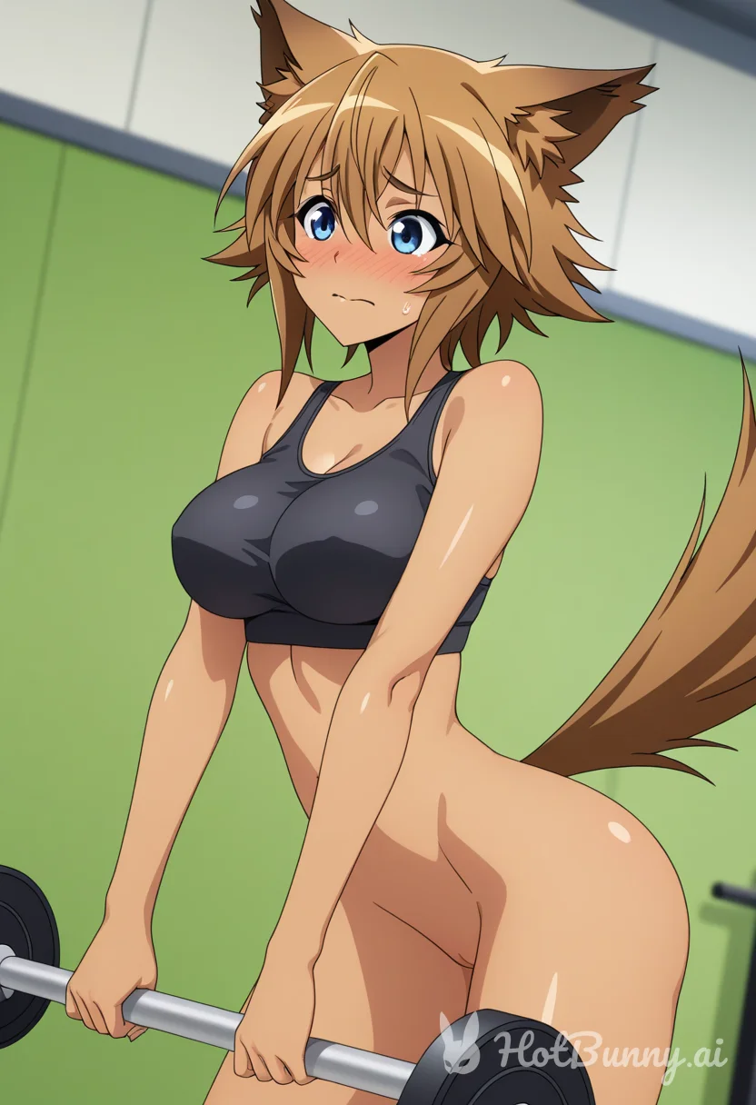 Wolf Girl Ebony Ai Hentai