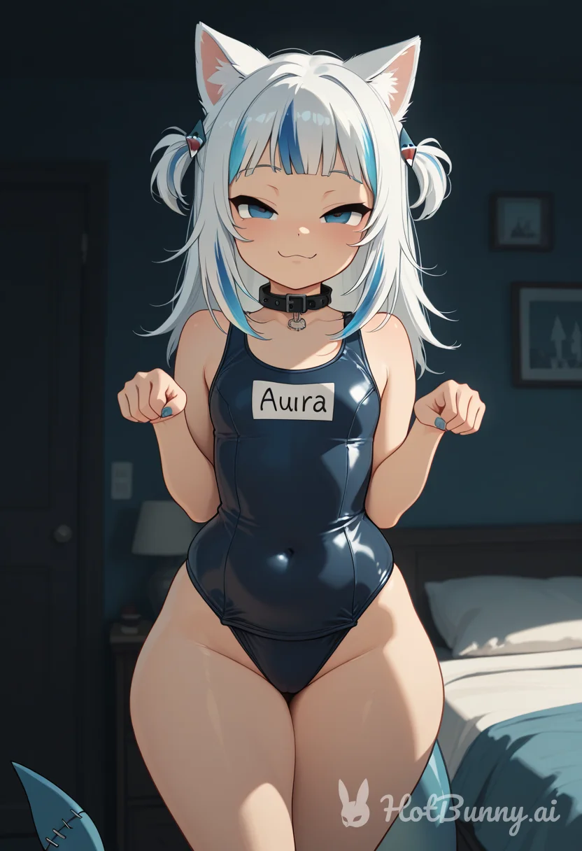Gawr Gura Cat Girl Ai Hentai