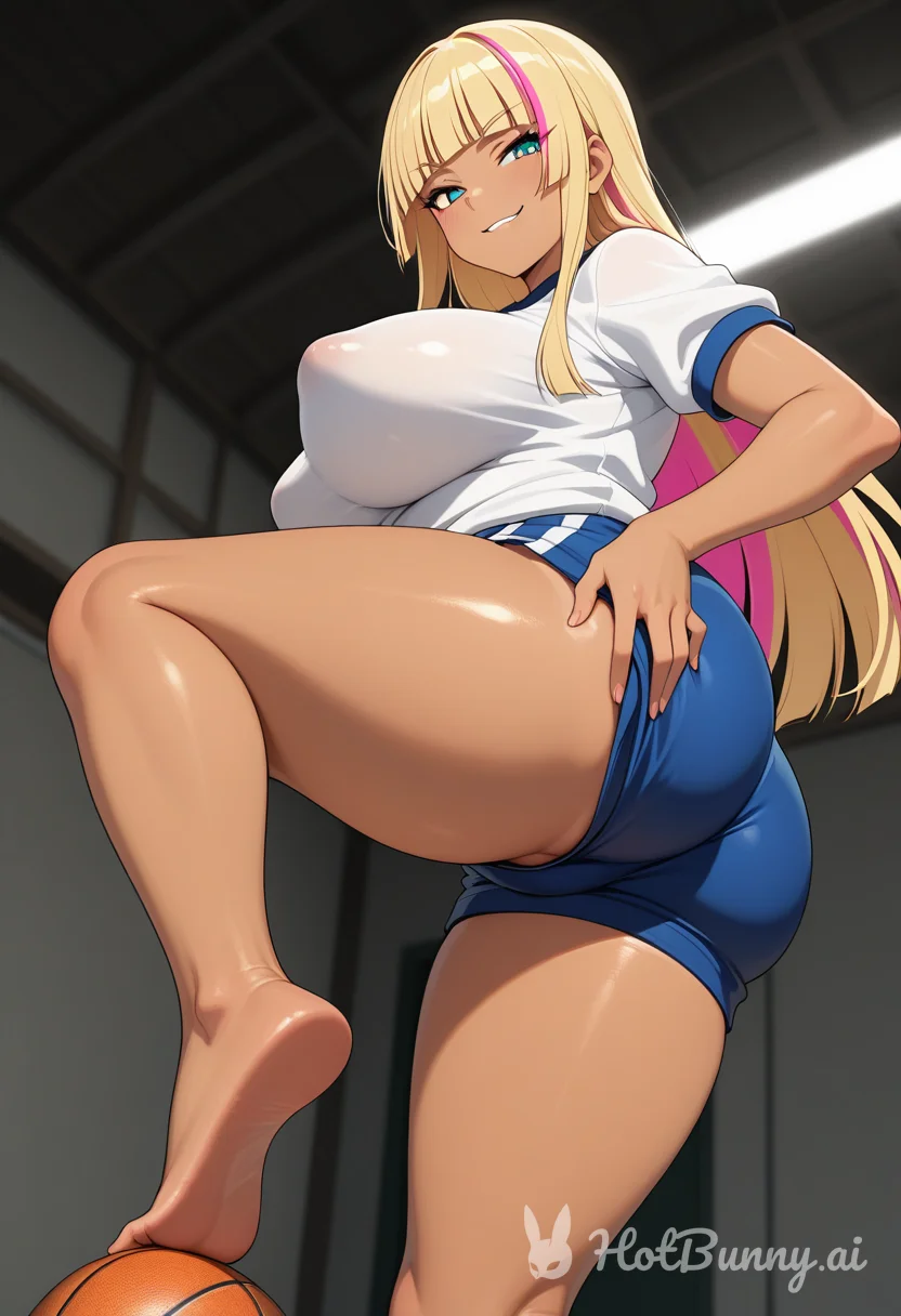 Ebony Blonde Ai Hentai