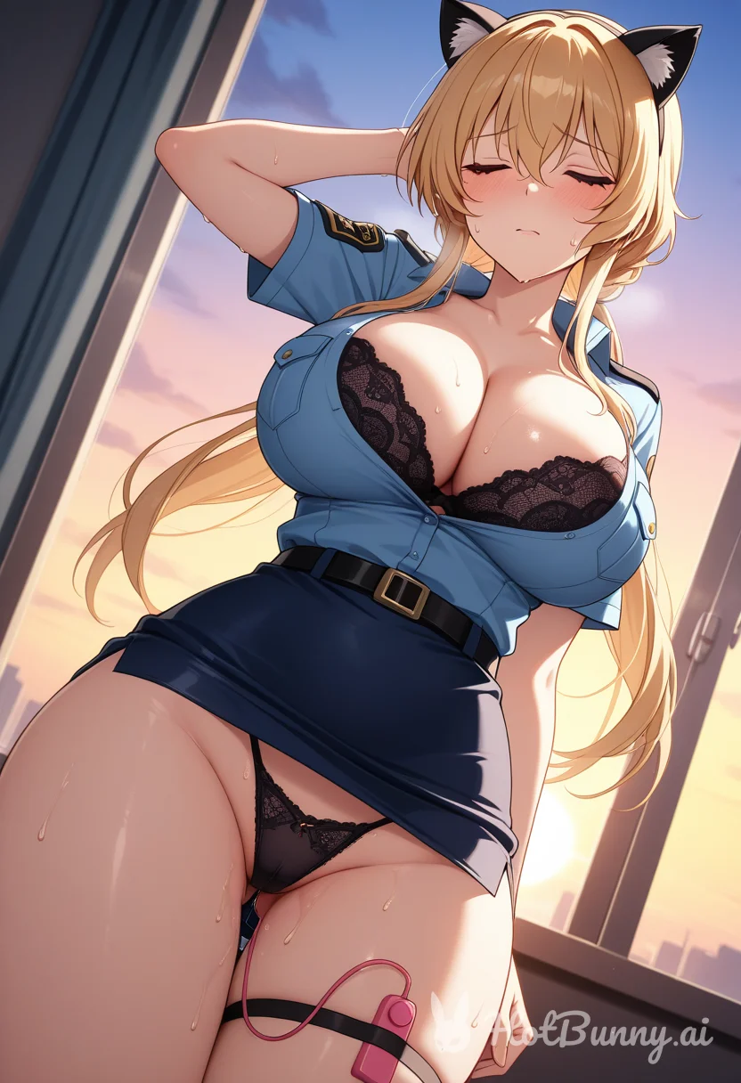 Cat Girl Vibrator Blonde Ai Hentai
