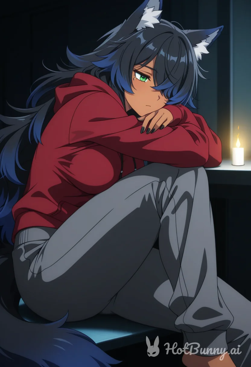 Wolf Girl Ebony Vtuber Ai Hentai