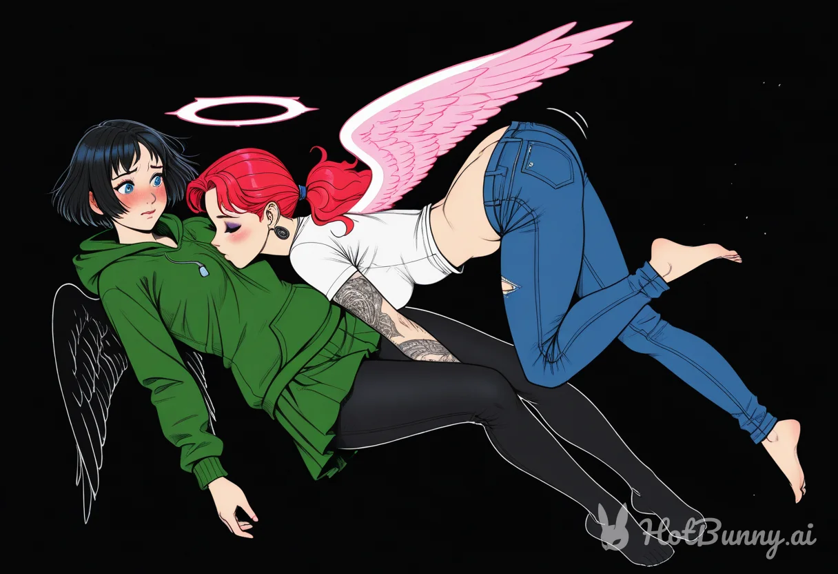 Angel Lesbian Ai Hentai