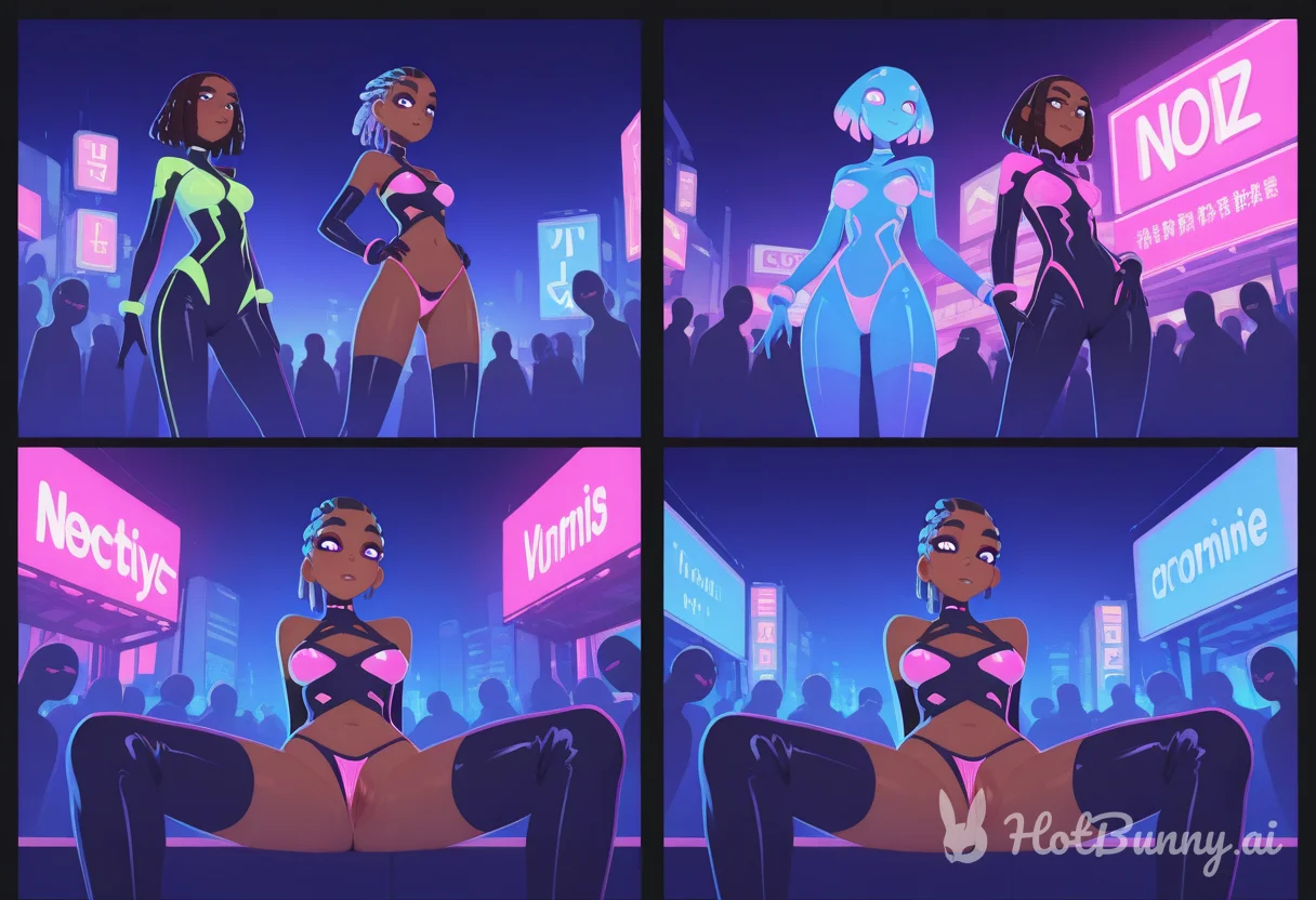 Ebony Lingerie Ai Hentai