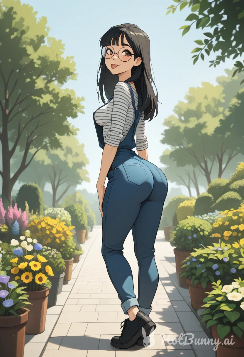 Cute gardener 