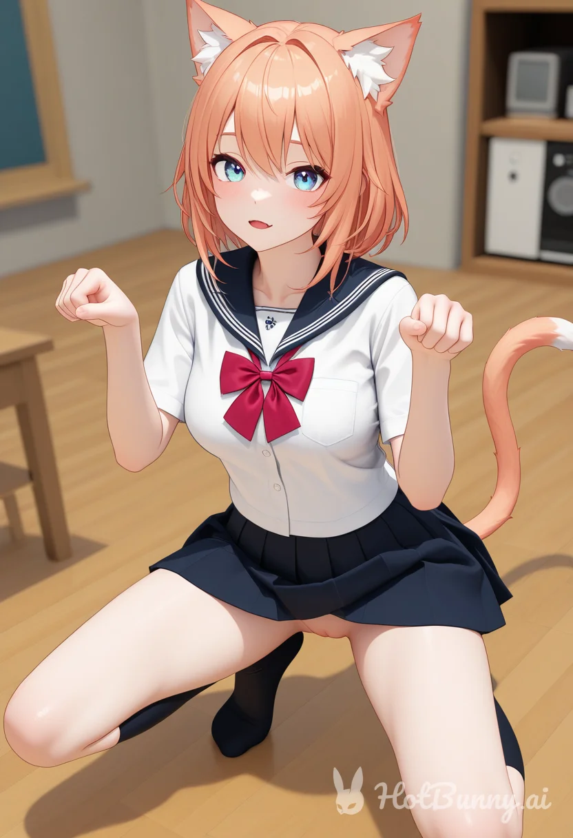 Cat Girl Schoolgirl Ai Hentai