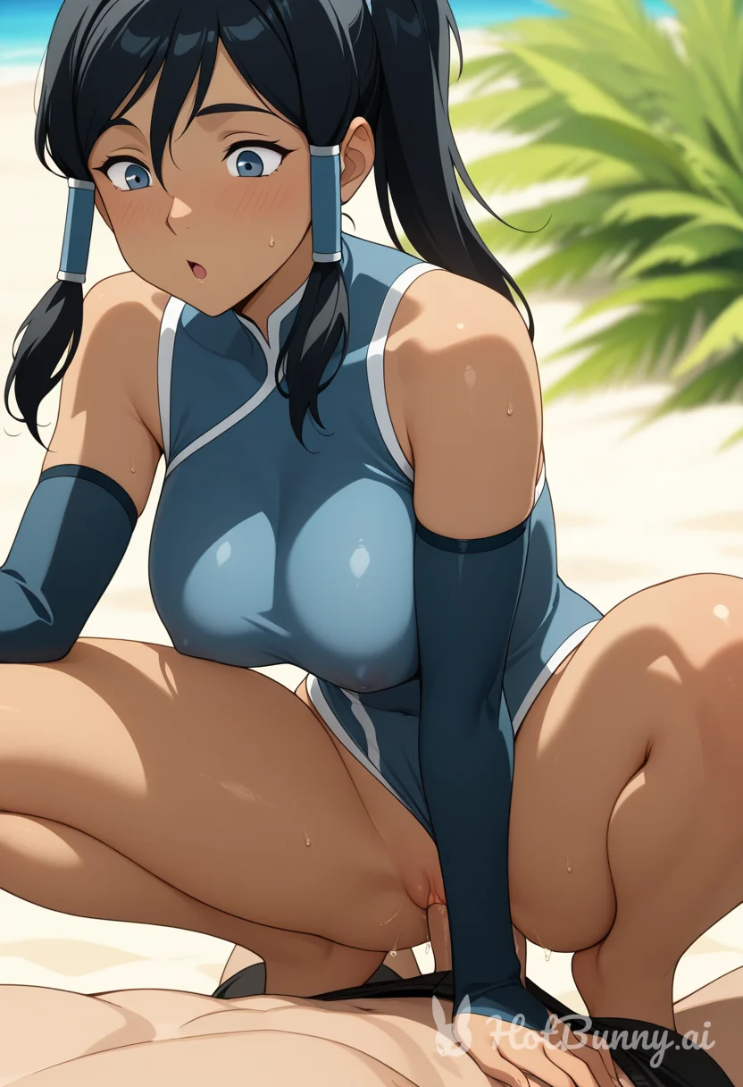 Ebony Swimsuit Ai Hentai