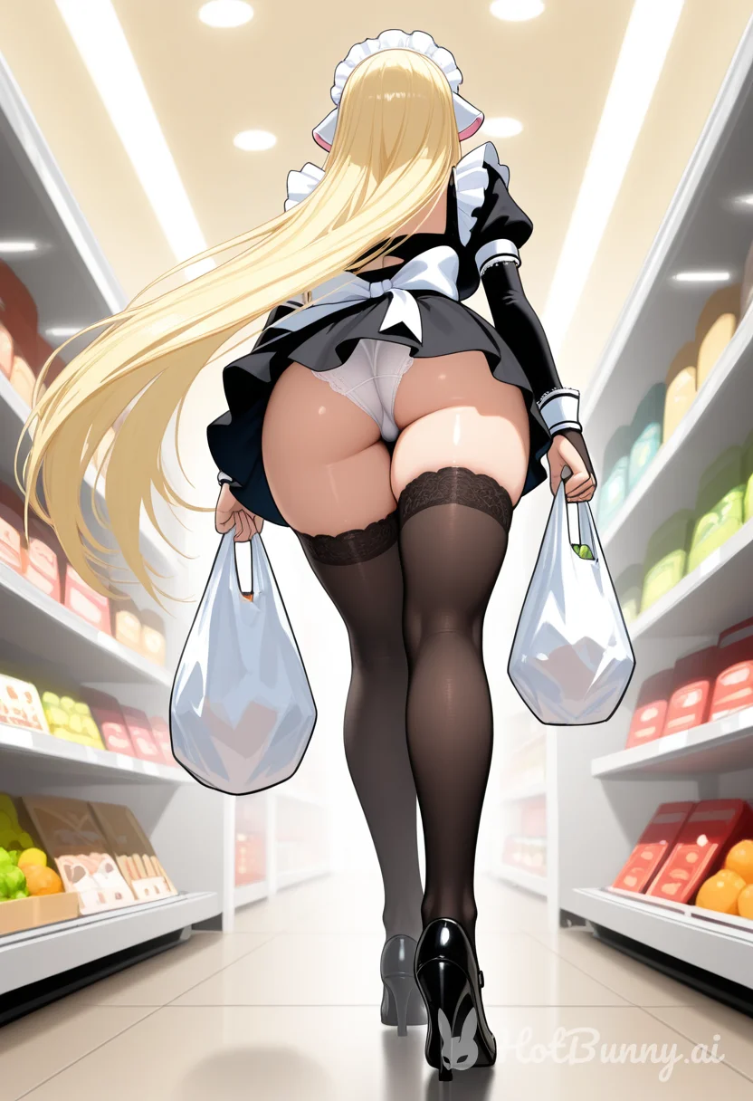 Maid Blonde Ai Hentai